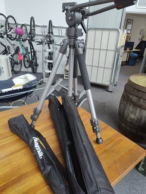 Lot 152 - Two Camera Tripods