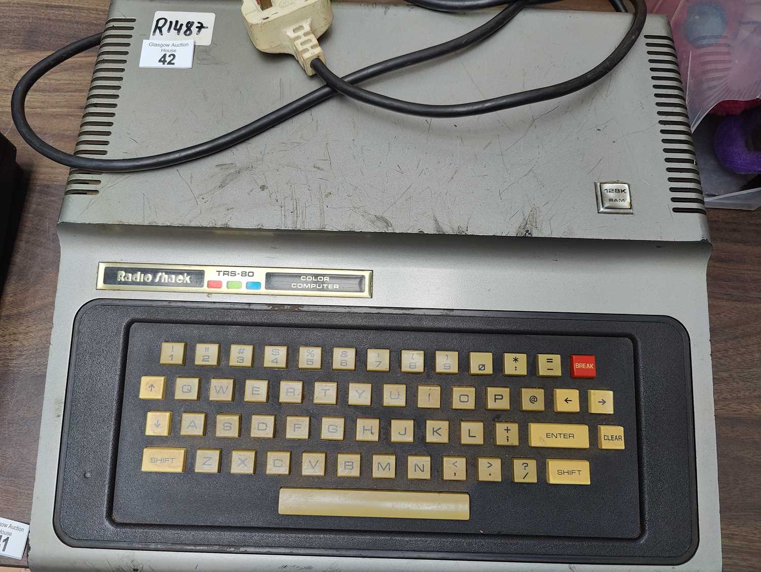 Lot 42 - RadioShack Color Computer TRS-80 untested