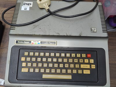 Lot 42 - RadioShack Color Computer TRS-80 untested
