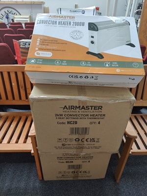 Lot 250 - Joblot of convector heaters