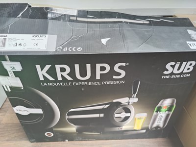 Lot 20 - Krups beer tap/ dispenser untested