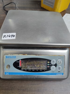 Lot 298 - Salter Bracknell led display scales tested working