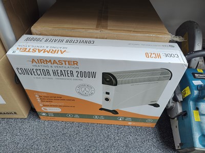 Lot 51 - 5 electric 2000w convector heater