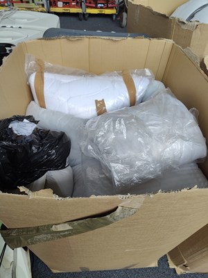 Lot 229 - Large Box of Assorted Bedding