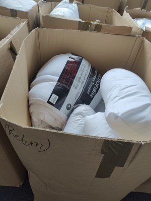 Lot 210 - Large Box of Assorted Bedding