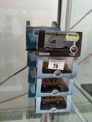 Lot 78 - 8 Metal Toy Cars