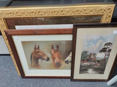Lot 141 - Collection of 3 pictures framed