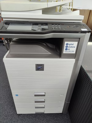 Lot 244 - Sharp MX-M502N Office Printer tested working