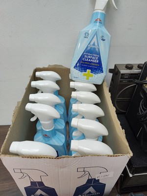 Lot 42 - 12 750ml bottles of astonish antibacterial surface cleanser
