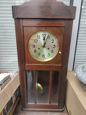 Lot 179 - Dufa pendulum wall clock in wooden case