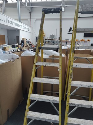 Lot 210 - Youngman 6 tread yellow stepladder