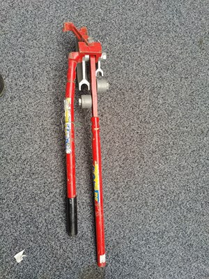 Lot 23 - Red Pipe bender