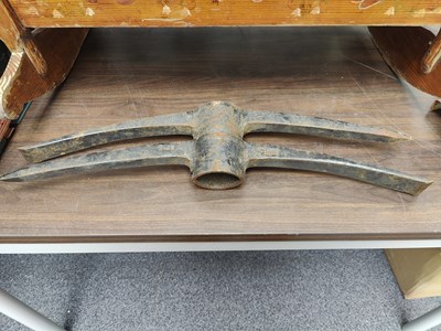 Lot 191 - Pair of pick axe blades