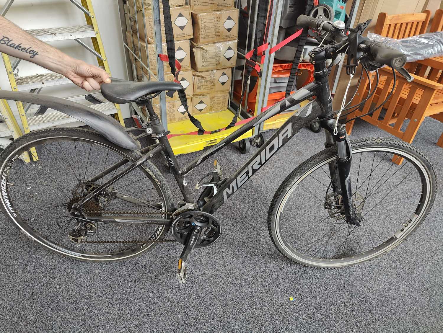 Lot 224 - Merida ladies peddle bike