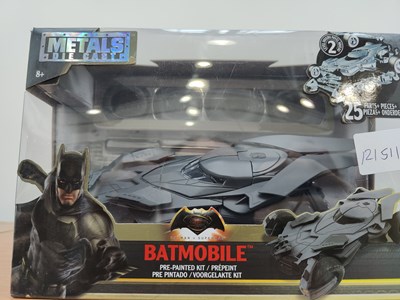 Lot 80 - Batman metals die cast pre painted batmobile boxed