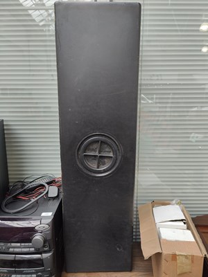 Lot 176 - Large black heavy duty fluid tank