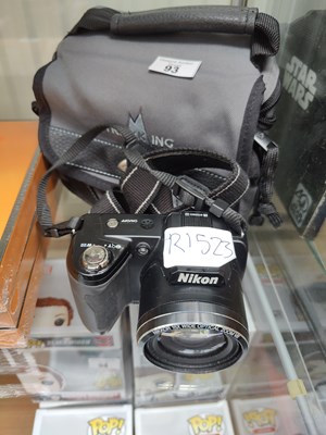 Lot 93 - Nikon compact camera in carry bag