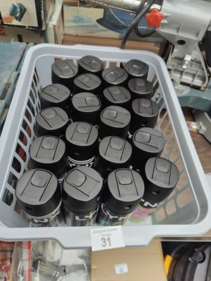 Lot 31 - Box containing 20 cans of lynx deodorant