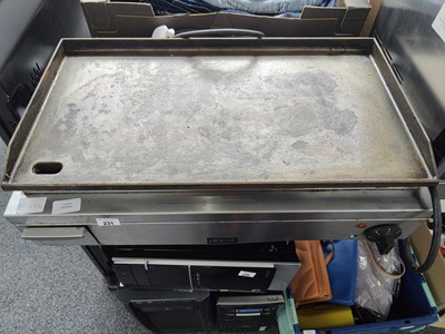 Lot 231 - Unicat commercial hot plate grill tested working