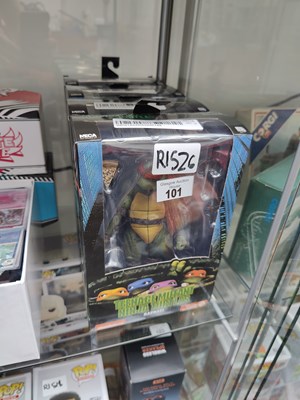 Lot 101 - Qty of Ninja turtle neca collectibles