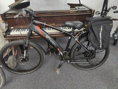 Lot 226 - Emotion neo Xtrem peddle assist electric bike with battery (not holding charge), keys (in office) and saddle bags tested working
