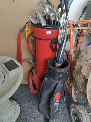 Lot 217 - 2 sets of golf clubs
