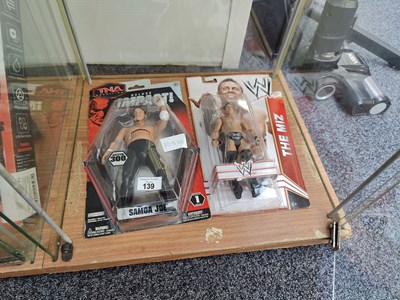Lot 139 - 2 wrestling figures on original packaging