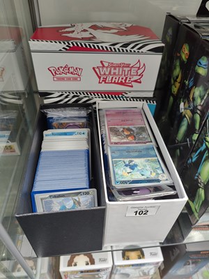 Lot 102 - 2 boxes of loose Pokémon cards