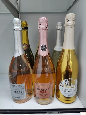 Lot 64 - 6 Bottles Of Various Prosecco