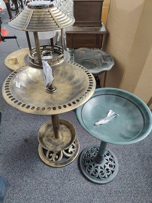 Lot 114 - Two Garden Bird Baths