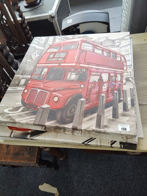 Lot 198 - Qty of Canvas Prints