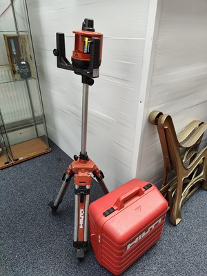 Lot 105 - Hilti Laser Level With Stand & Hardcase untested