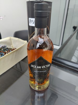 Lot 120 - Bottle of jack and victor blended scotch whisky