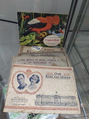 Lot 100 - Cigarette cards collection in books