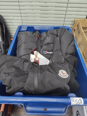 Lot 149 - 2 jackets bearing Berghaus and moncler logos