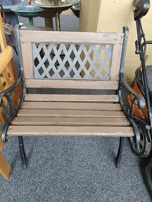 Lot 226 - Small garden bench for children