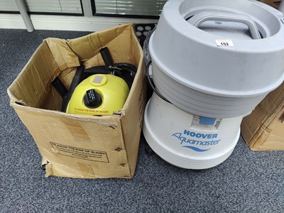 Lot 152 - Hoover Aquasmaster & Steam Hoover