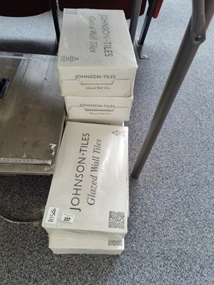 Lot 257 - 6 Boxes Of Johnson Wall Tiles