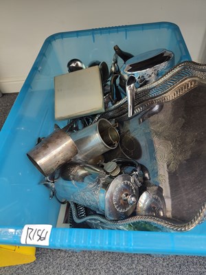 Lot 7 - Qty of epns and other metal items