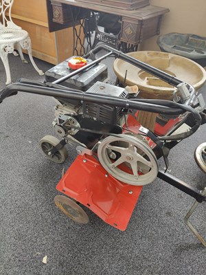 Lot 170 - Red Petrol Rotavator untested