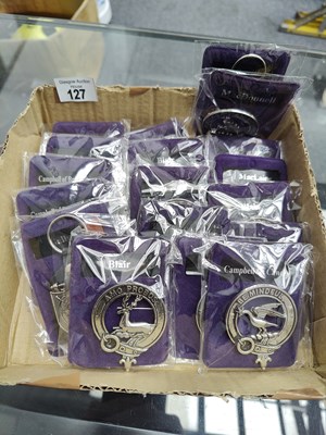 Lot 127 - 20 New Clan Badges