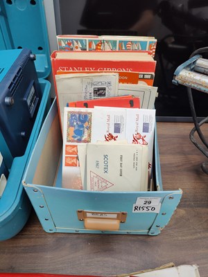Lot 29 - Selection of Stamps, Books & Postcards