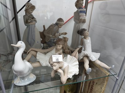 Lot 80 - Qty of decorative figurines