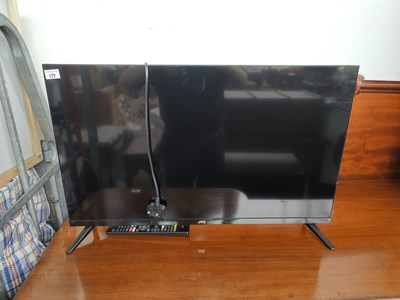 Lot 177 - Small JVC TV With Remote