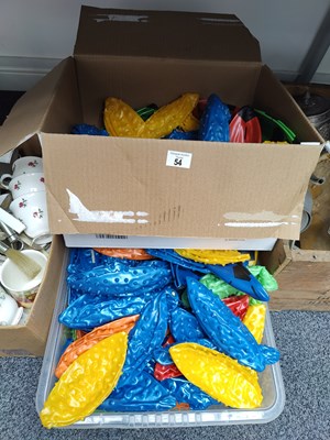 Lot 54 - Large qty of inflatable balls