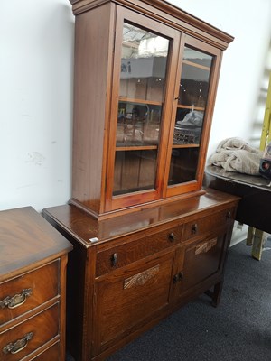 Lot 180 - One Sideboard & Bookcase Combo