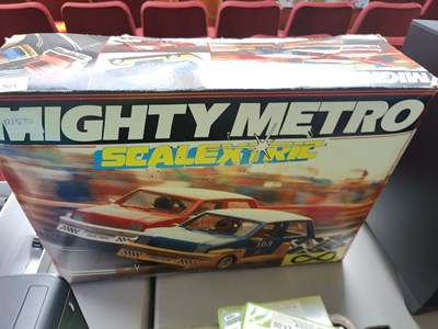 Lot 291 - Mighty metro scalextric racing toy