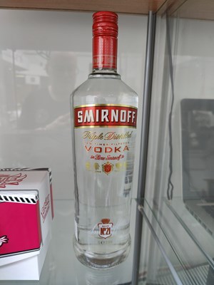 Lot 114 - Bottle of Smirnoff vodka