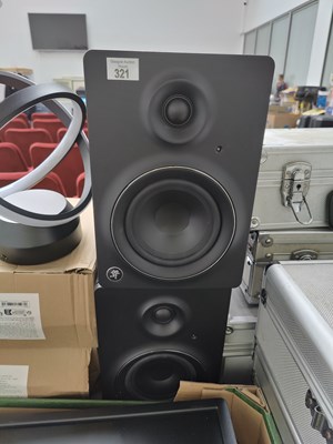 Lot 321 - Pair of studio speakers