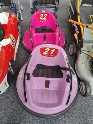 Lot 269 - 2x bumpi kids electric bumper cart untested
